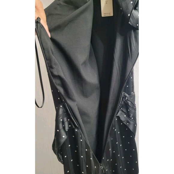 NWT Sachin & Babi Anthropologie Polka Dot Halter Dress Sz 6 Classic Preppy - Picture 9 of 13